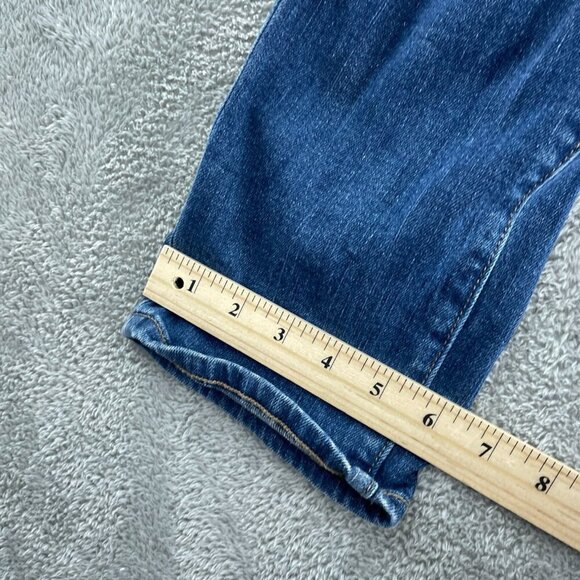 Loft Modern Denim Crop Jeans Womens Size 10 Blue 5417 - Picture 9 of 12